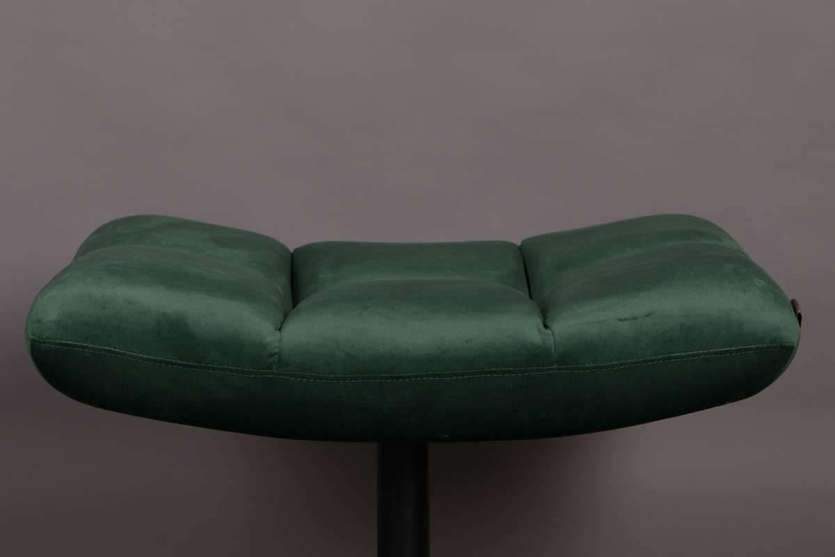 BAR VELVET stool green, Dutchbone, Eye on Design