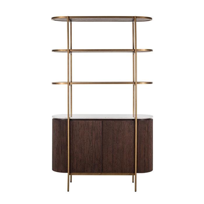 BARKLEY bookcase gold - Eye on Design