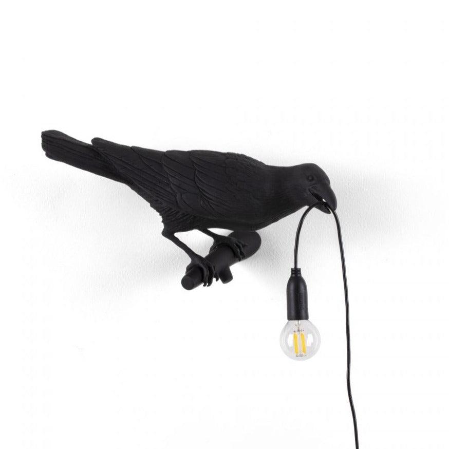 BIRD LOOKING RIGHT lamp black - Eye on Design