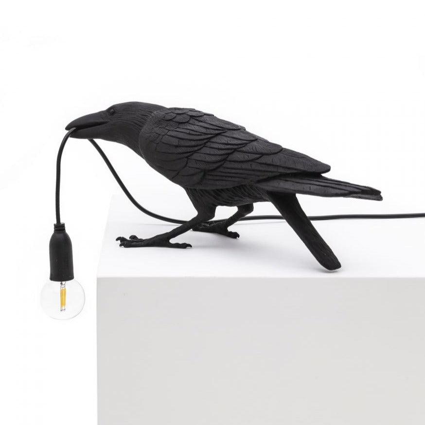 BIRD PLAYING lamp black - Eye on Design