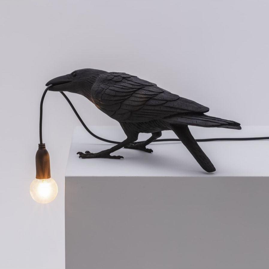 BIRD PLAYING lamp black - Eye on Design