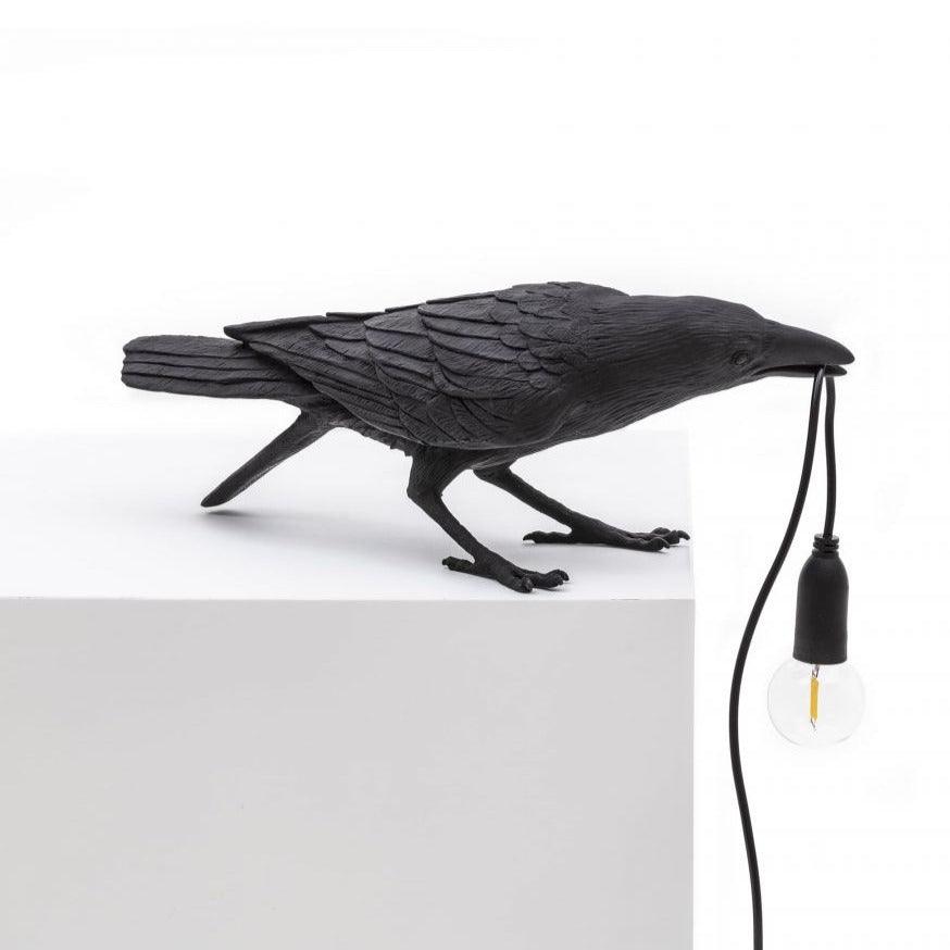 BIRD PLAYING lamp black - Eye on Design