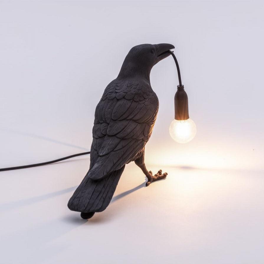 BIRD WAITING outdoor lamp black - Eye on Design