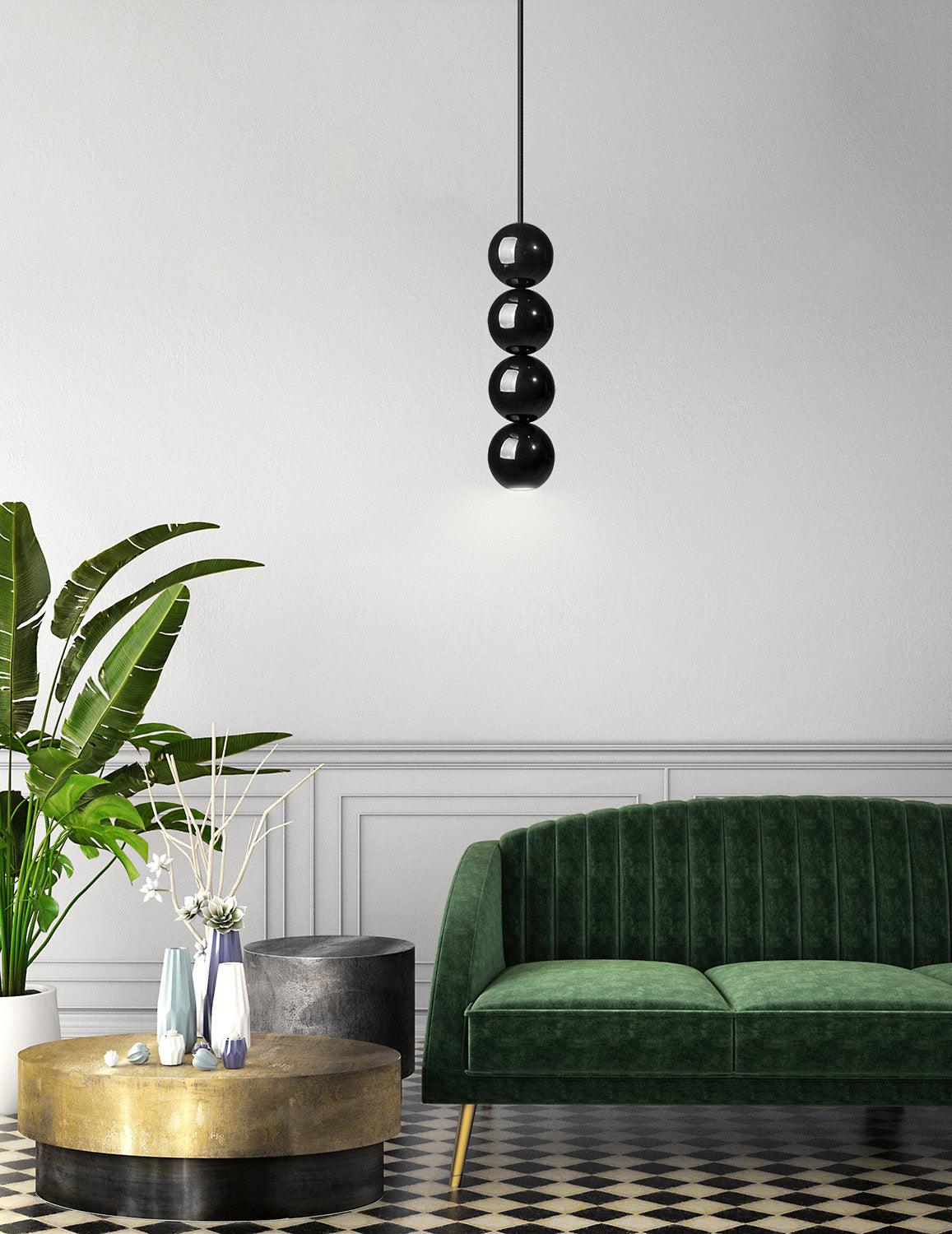 BOLA BOLA LED pendant lamp pearl - Eye on Design