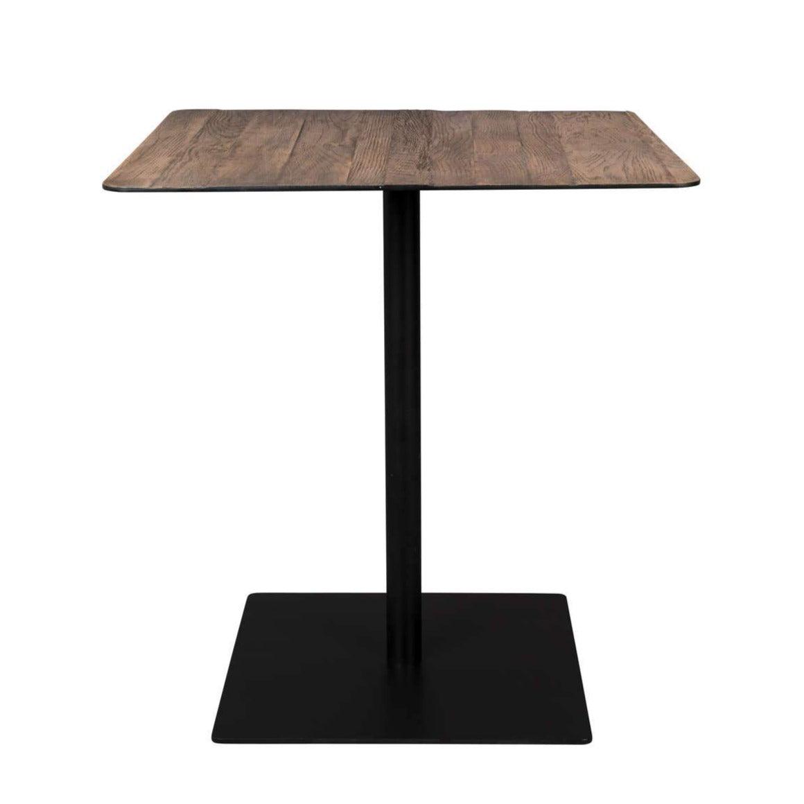 BRAZA SQUARE bistro table in oak veneer - Eye on Design