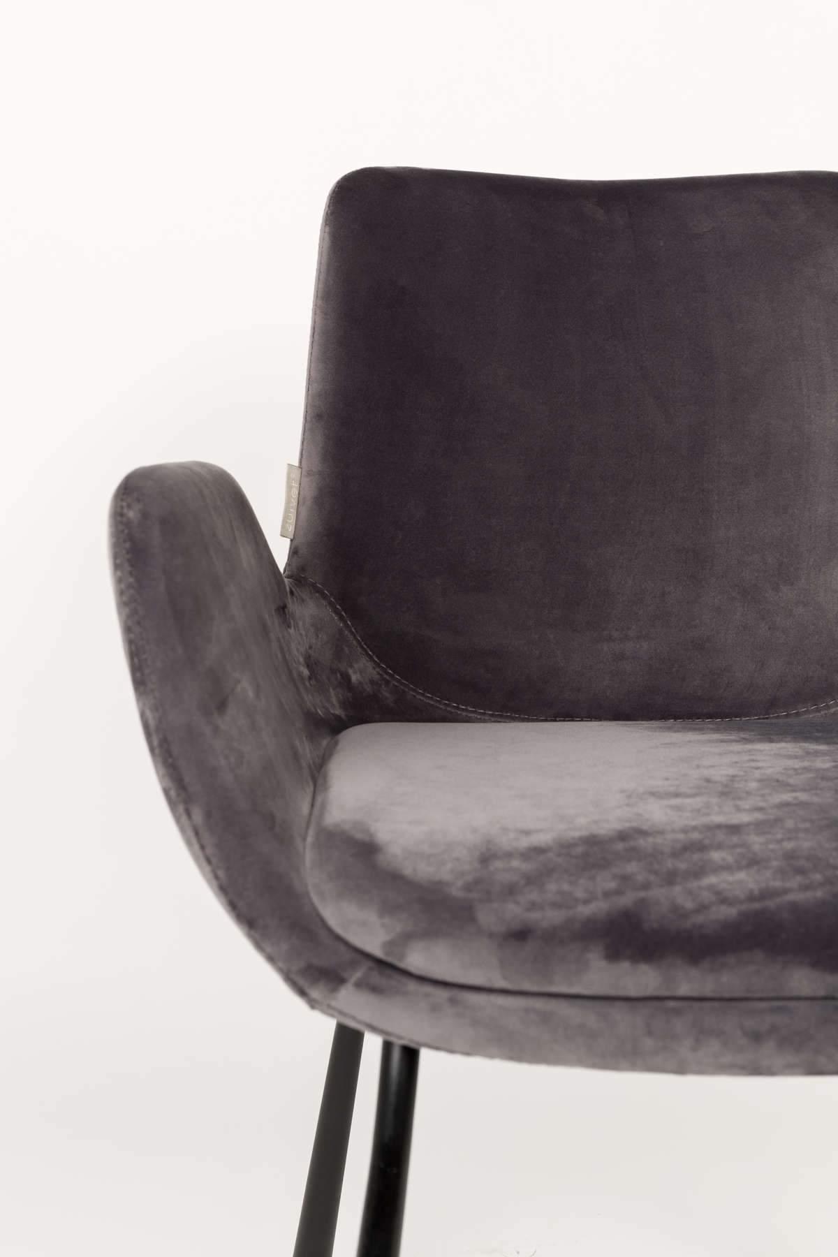 BRIT armchair dark grey, Zuiver, Eye on Design