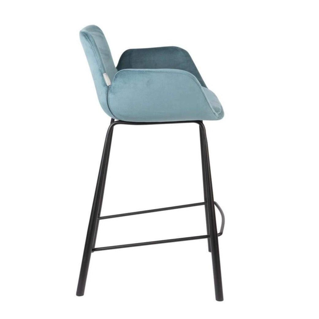 BRIT bar chair blue - Eye on Design