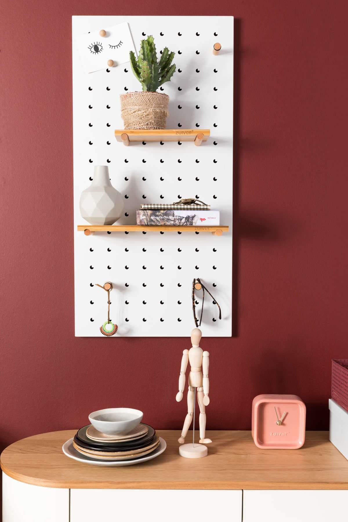 BUNDY pegboard white, Zuiver, Eye on Design