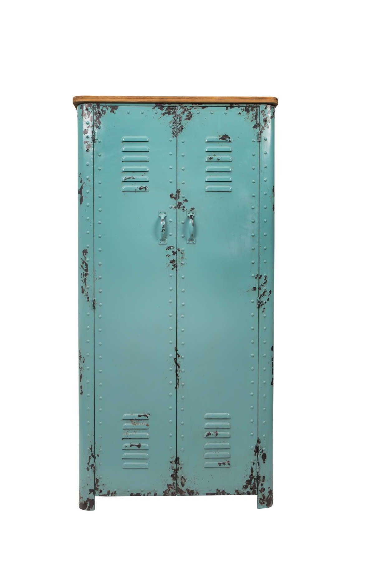 Cabinet RUSTY turquoise, Dutchbone, Eye on Design