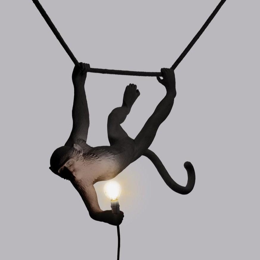 Ceiling light MONKEY SWING black - Eye on Design