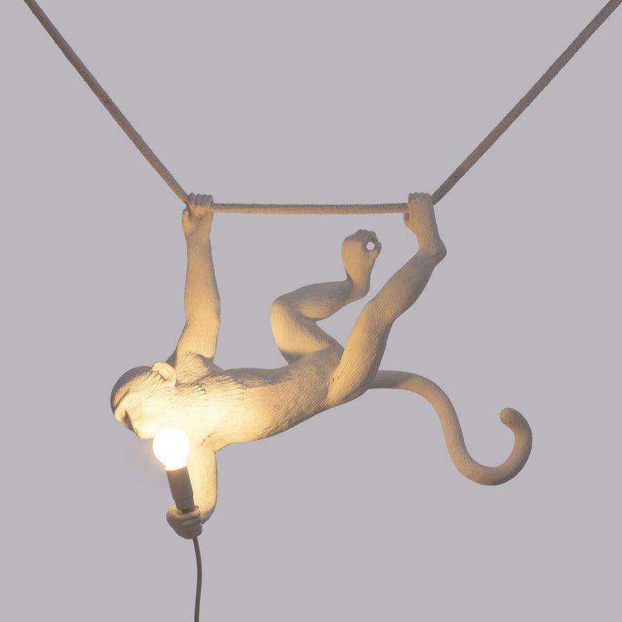 Ceiling light MONKEY SWING white - Eye on Design