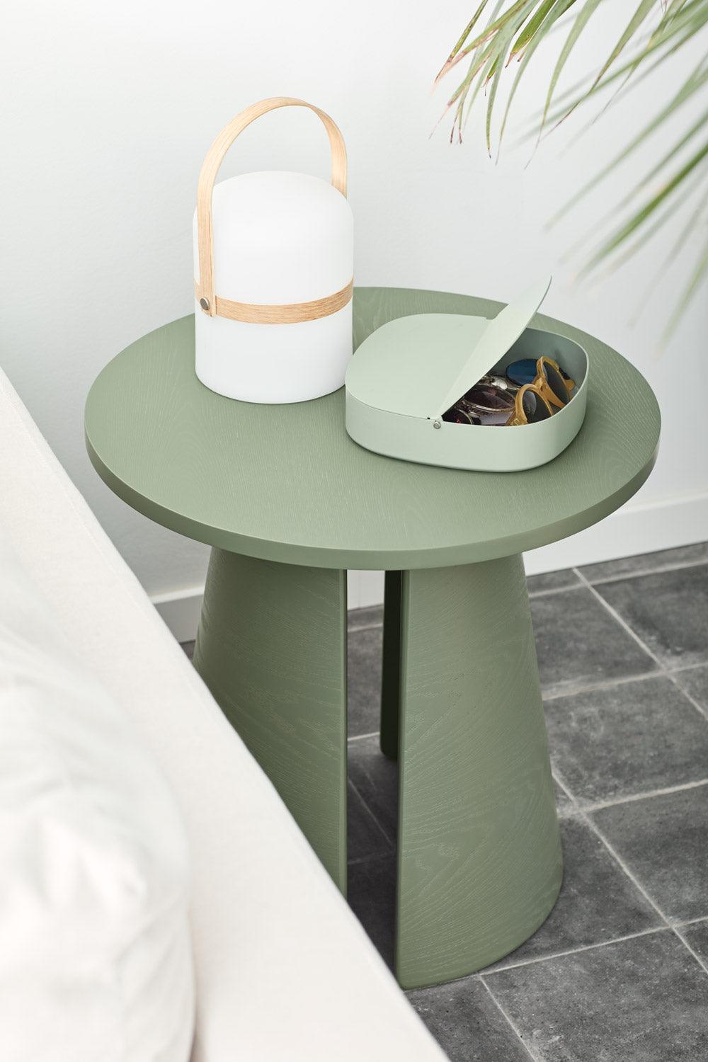 CEP side table olive - Eye on Design