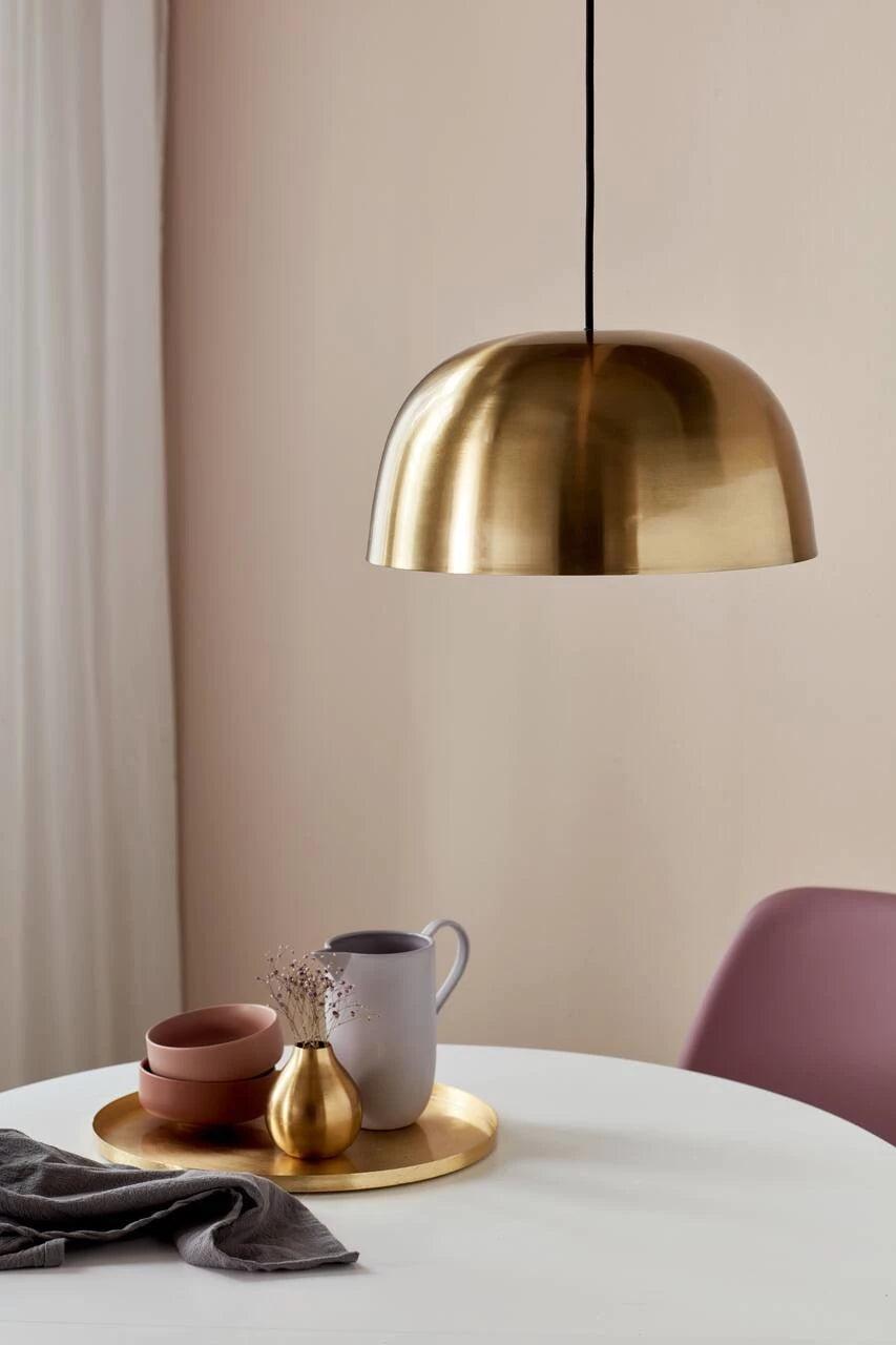 CERA gold pendant lamp - Eye on Design