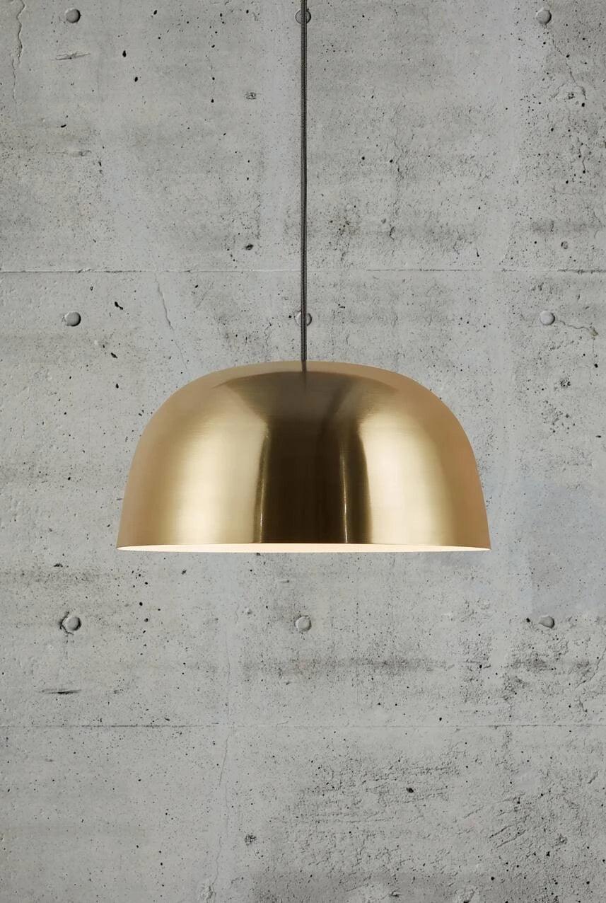 CERA gold pendant lamp - Eye on Design