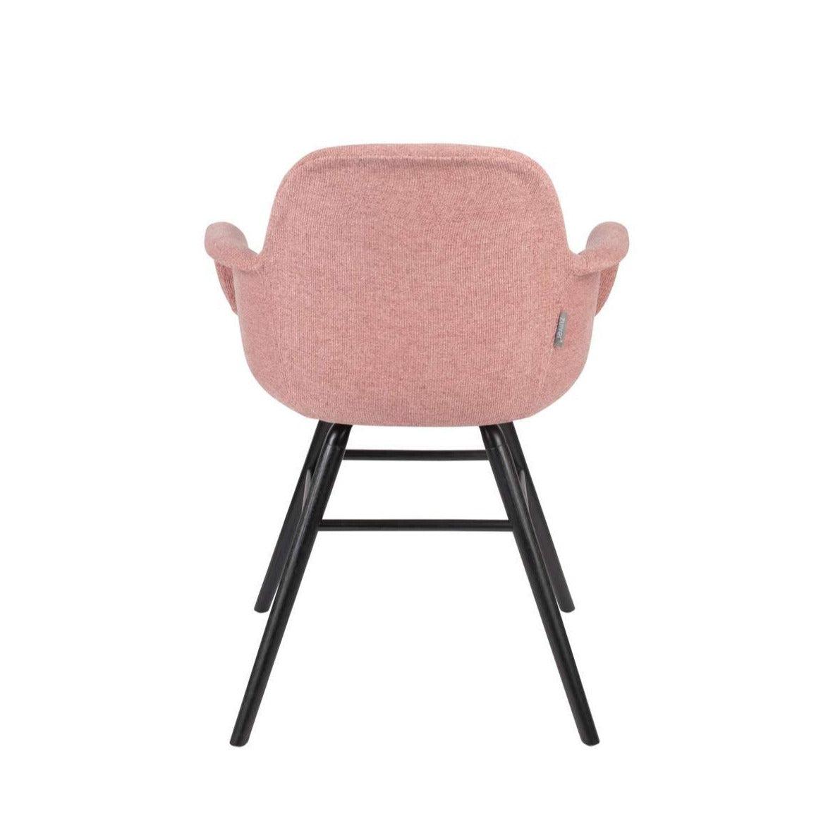 Chair with armrests ALBERT KUIP pink, Zuiver, Eye on Design