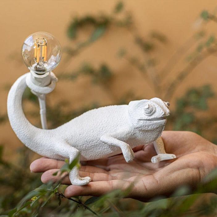 CHAMELEON STILL lamp white - Eye on Design