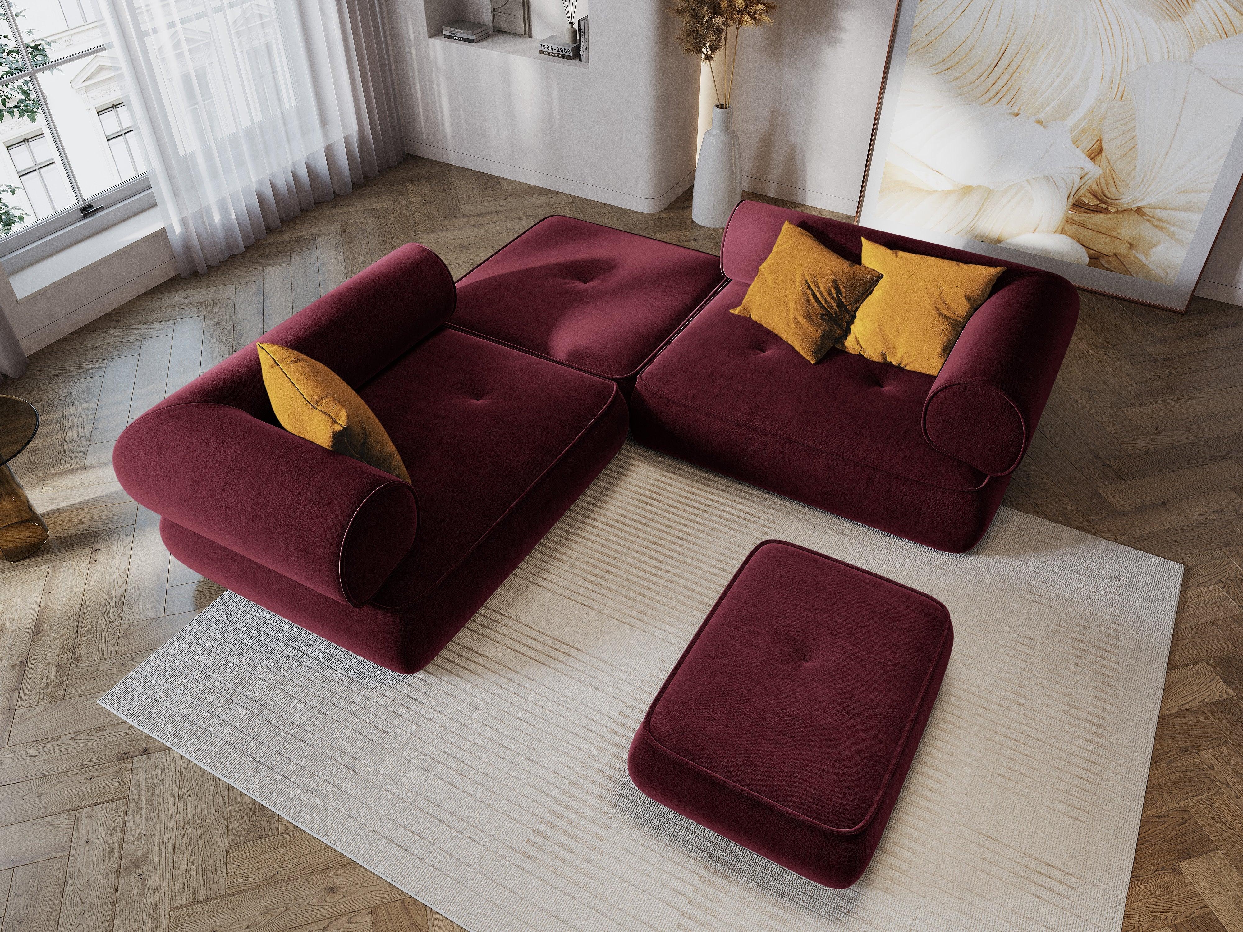 Pouf, "Lily", 1 Seat, 89x65x38
 Made in Europe, Maison Heritage, Eye on Design