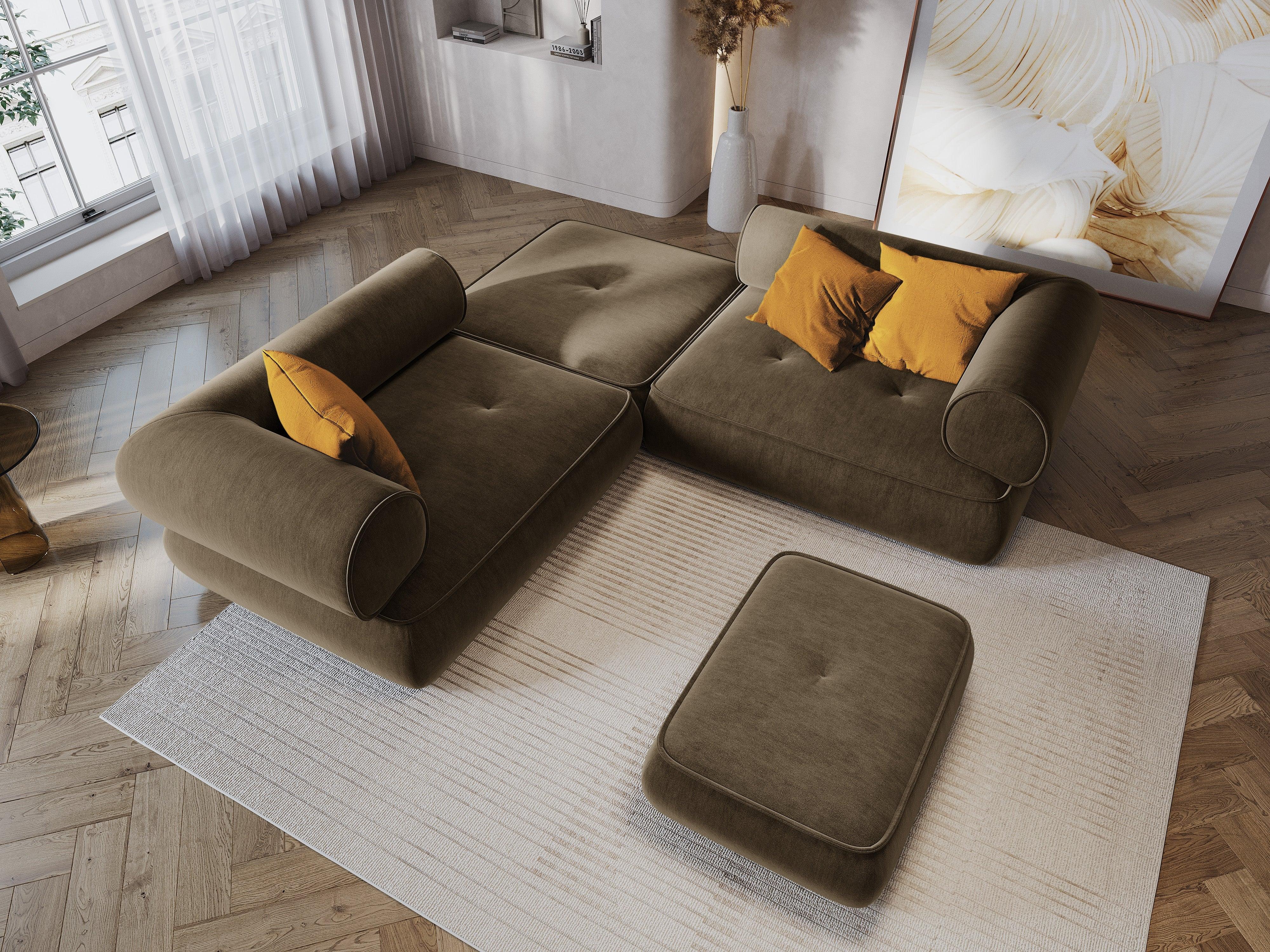 Pouf, "Lily", 1 Seat, 89x65x38
 Made in Europe, Maison Heritage, Eye on Design