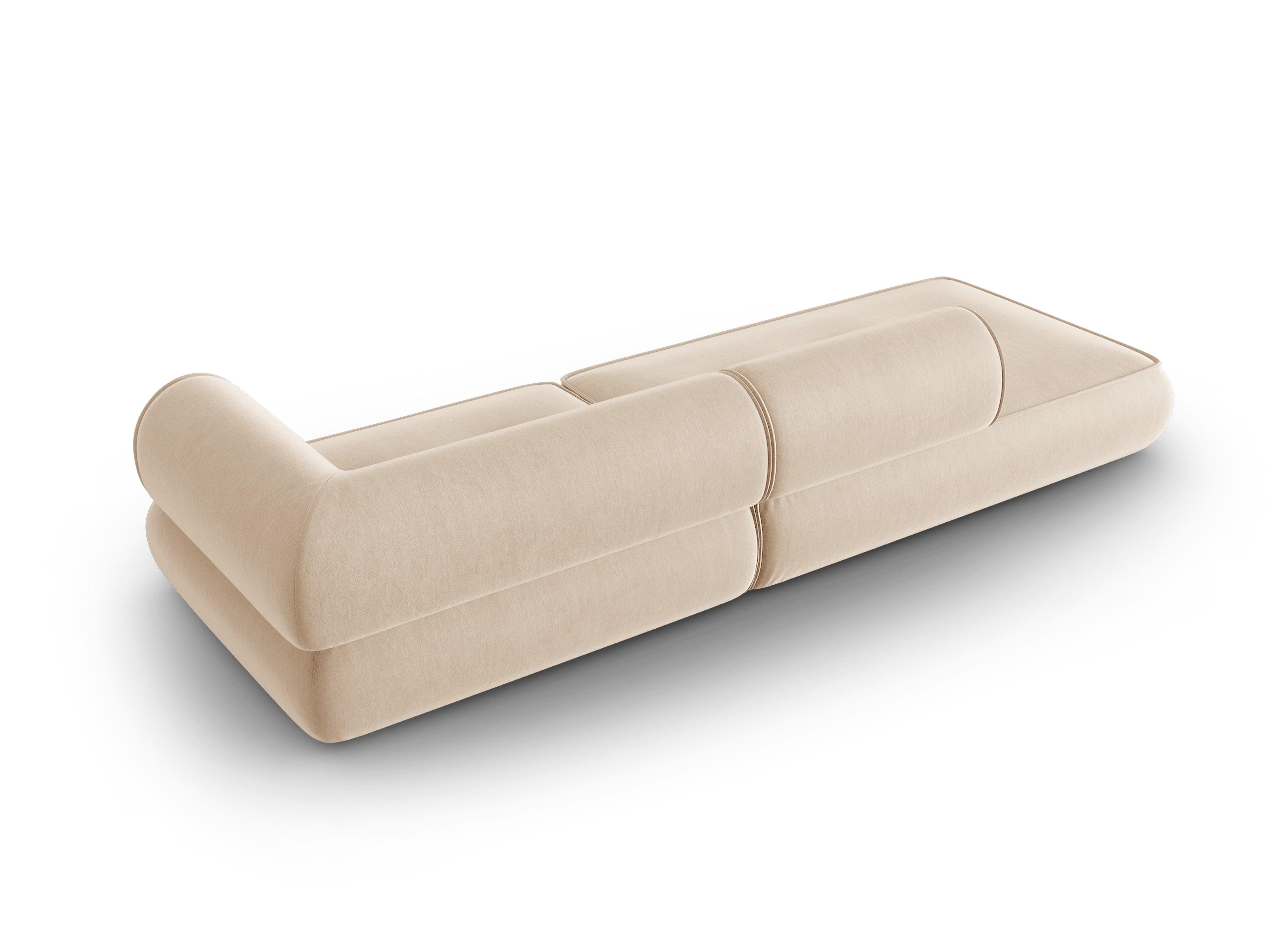 Modular Left Open Sofa, "Lily", 4 Seats, 292x105x74
 Made in Europe, Maison Heritage, Eye on Design