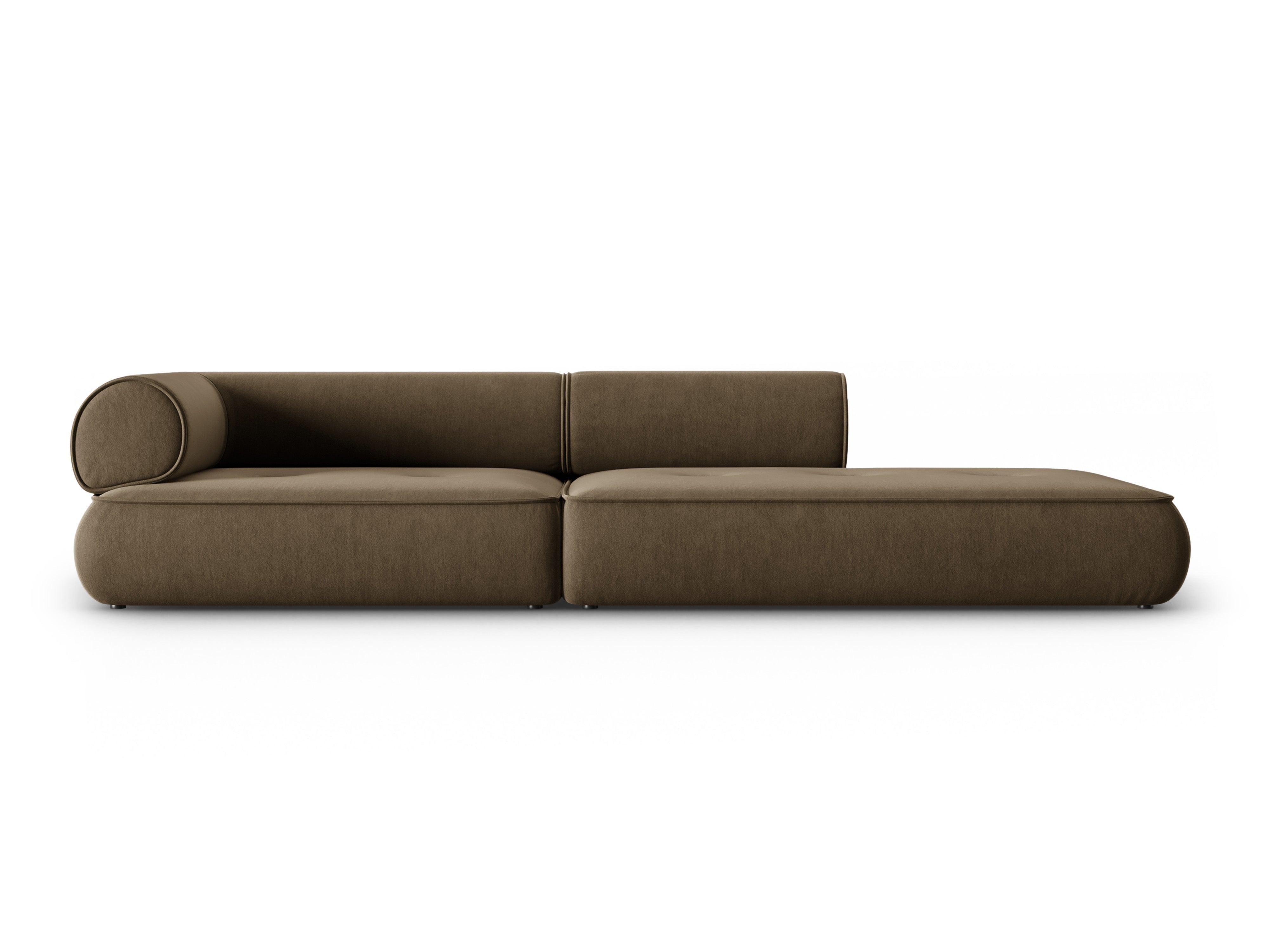 Modular Right Open Sofa, "Lily", 4 Seats, 292x105x74
 Made in Europe, Maison Heritage, Eye on Design