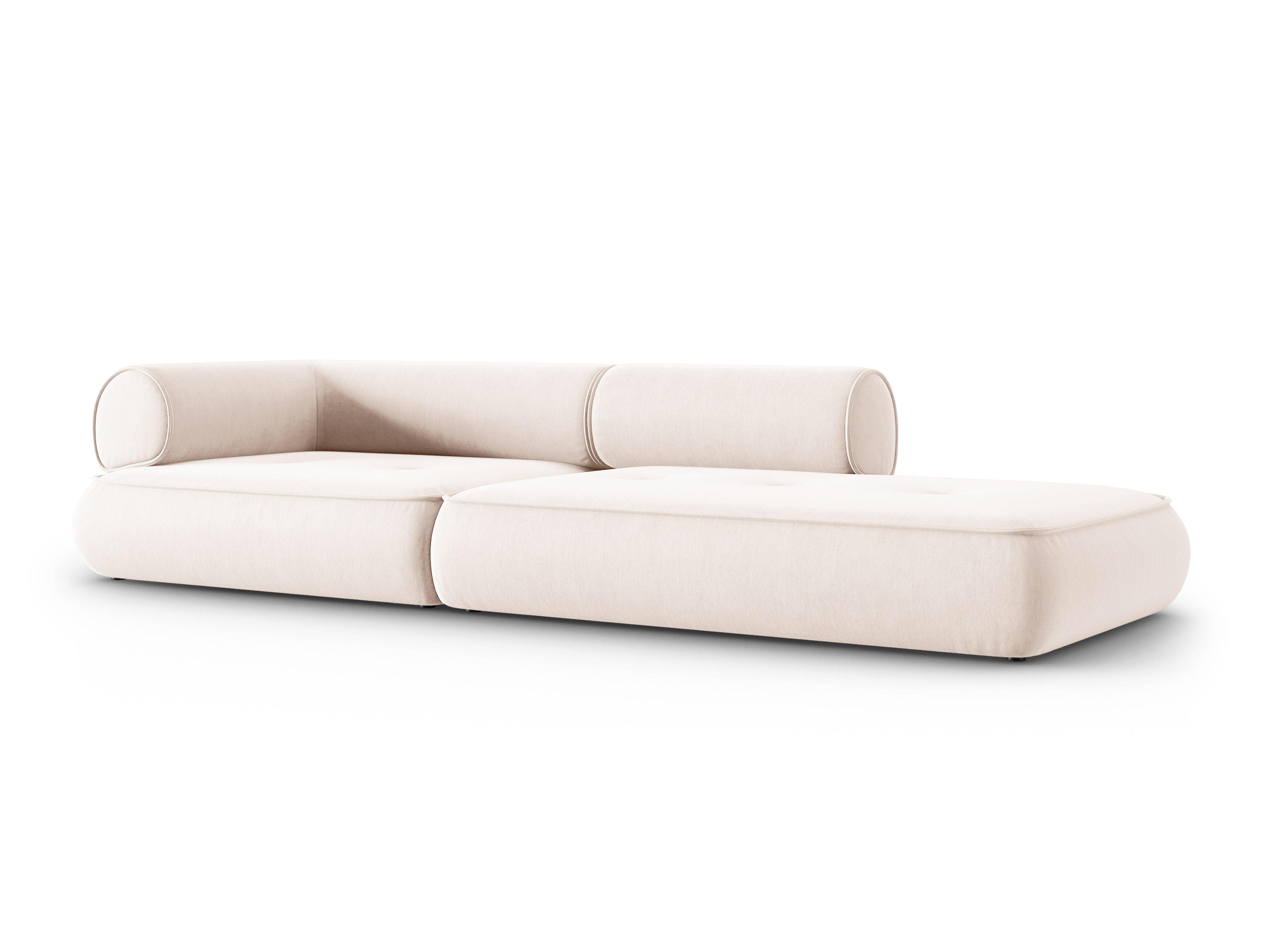 Modular Right Open Sofa, "Lily", 4 Seats, 292x105x74
 Made in Europe, Maison Heritage, Eye on Design