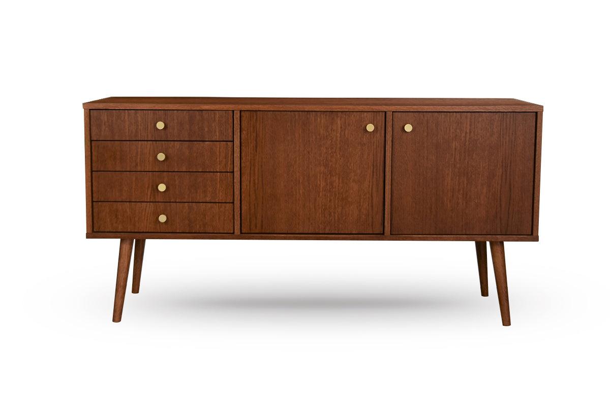 Chest of drawers with knobs CLASSY brown - Eye on Design
