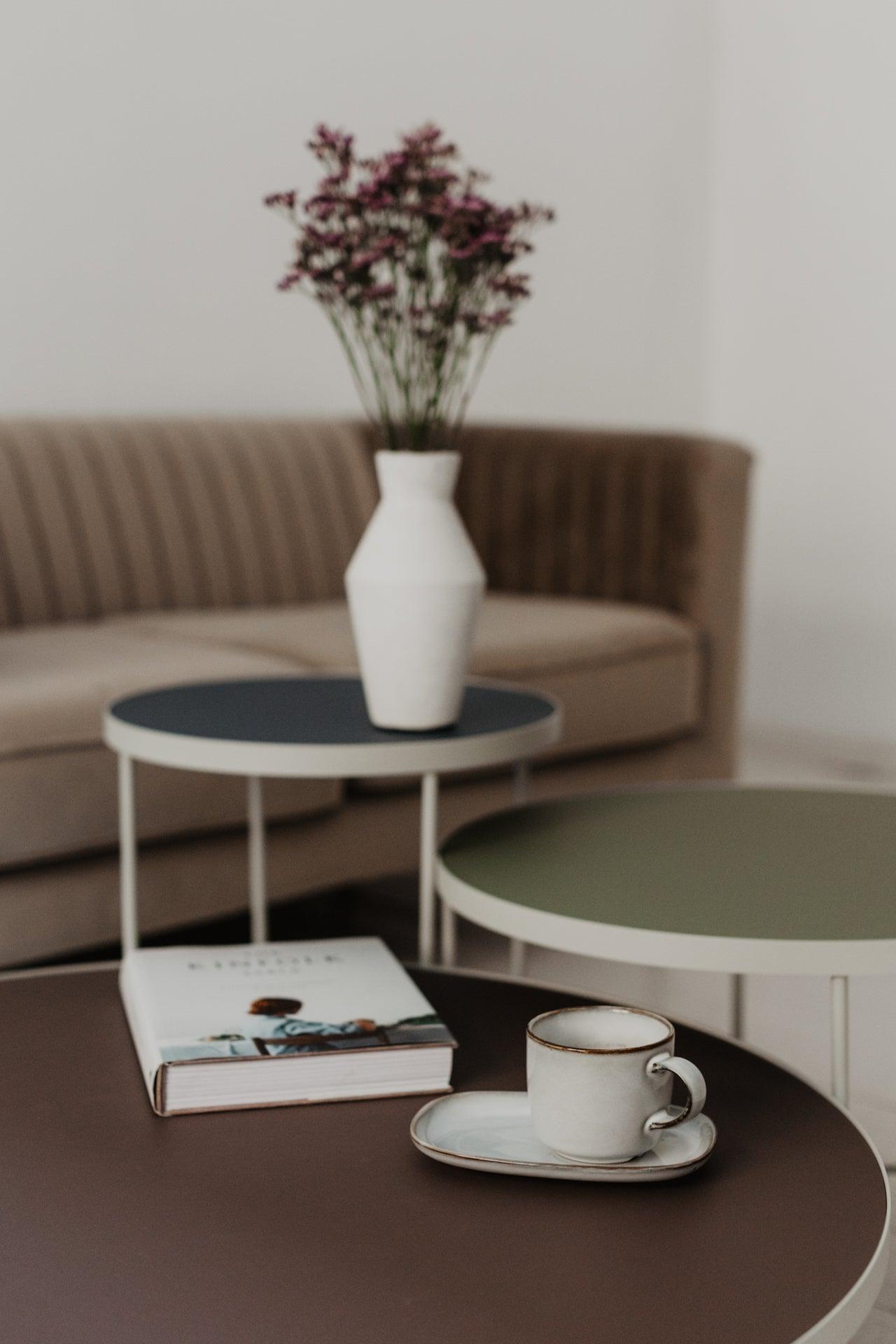 Coffee table HARSTAD #1 navy blue - Eye on Design