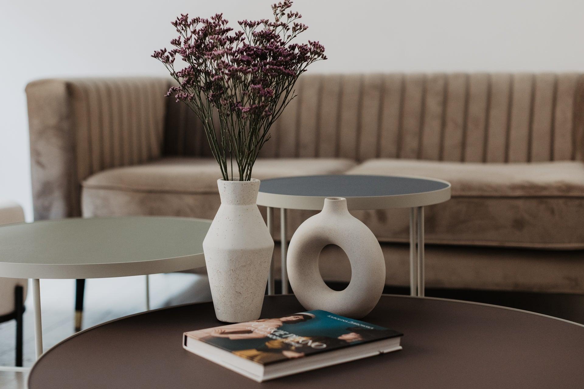 Coffee table HARSTAD #1 navy blue - Eye on Design