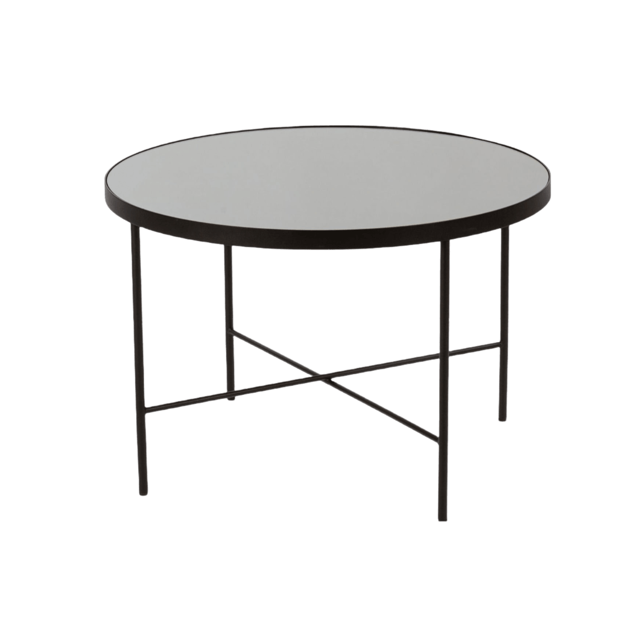 Coffee table HARSTAD #2 titanium mirror - Eye on Design