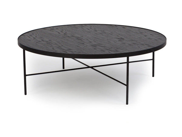 Coffee table HARSTAD #3 black oak - Eye on Design