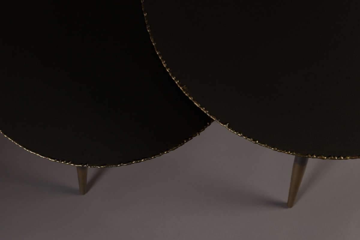 Coffee tables STALWART black (2 pcs.) - Eye on Design