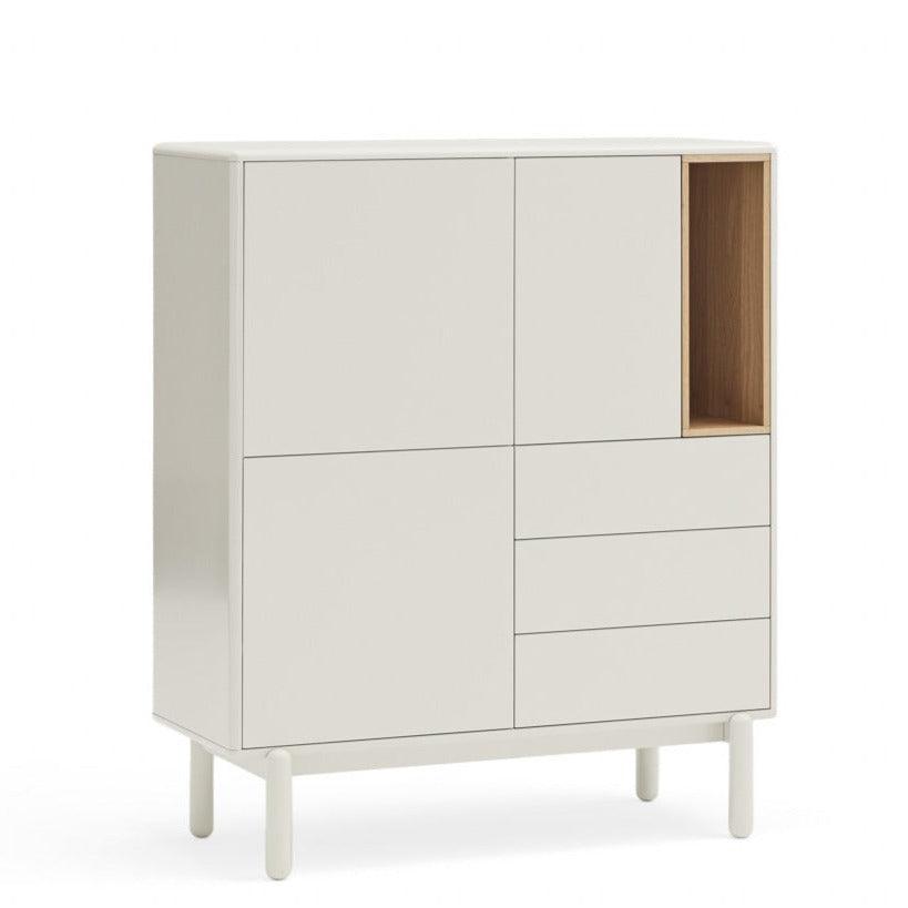 CORVO high chest of drawers cream - Eye on Design