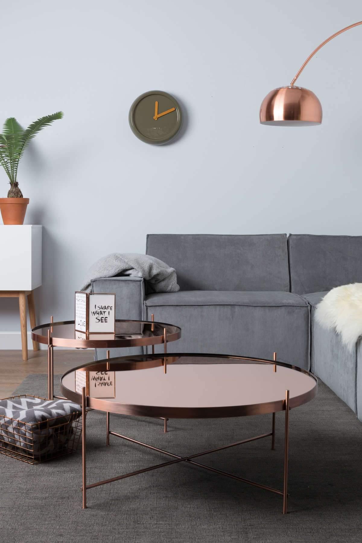 CUPID XXL copper table - Eye on Design