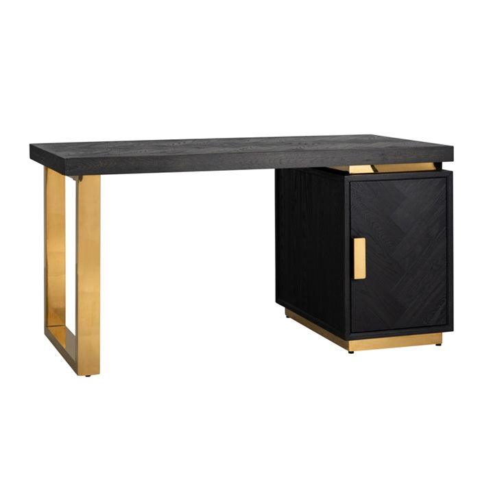 Desk BLACKBONE gold - Eye on Design