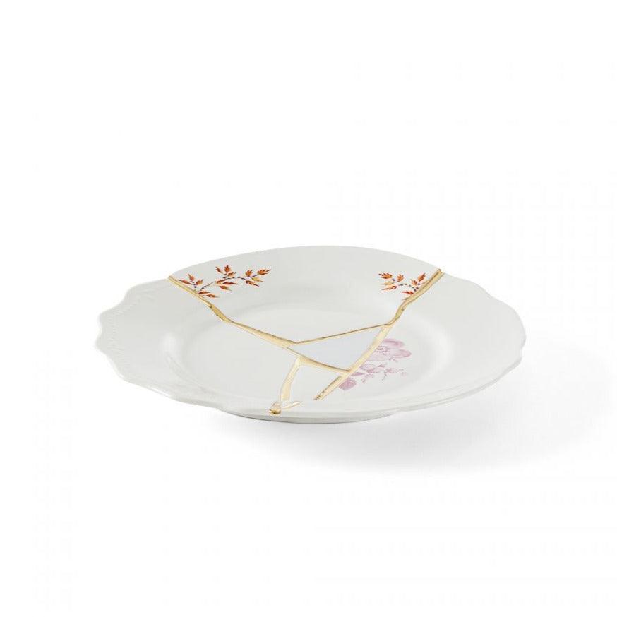 Dessert plate KINTSUGI #2 porcelain - Eye on Design