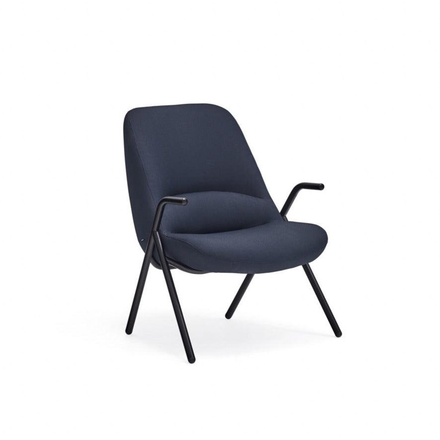 DINS armchair dark blue - Eye on Design