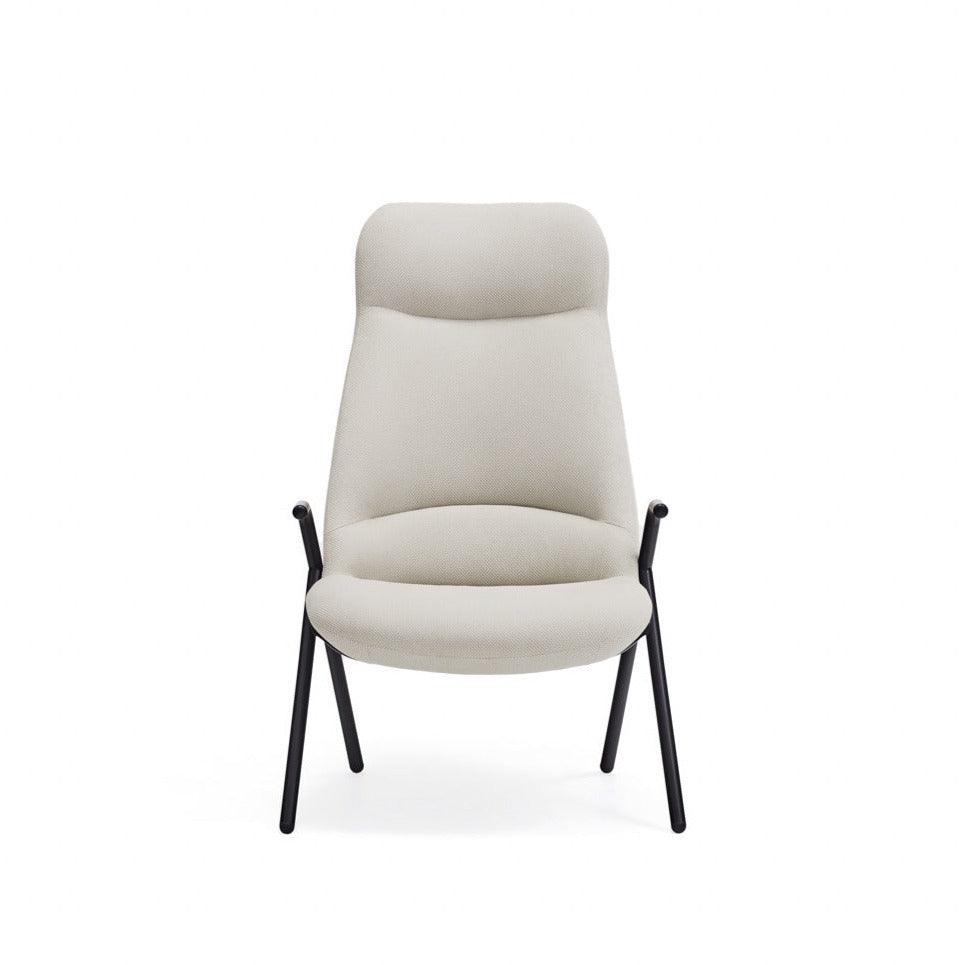 DINS high back armchair cream - Eye on Design