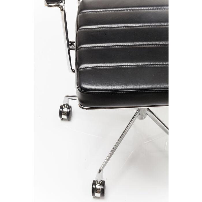 DOTTORE desk chair black eco leather - Eye on Design