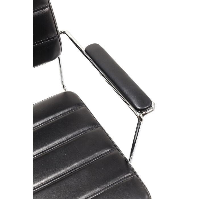 DOTTORE desk chair black eco leather - Eye on Design