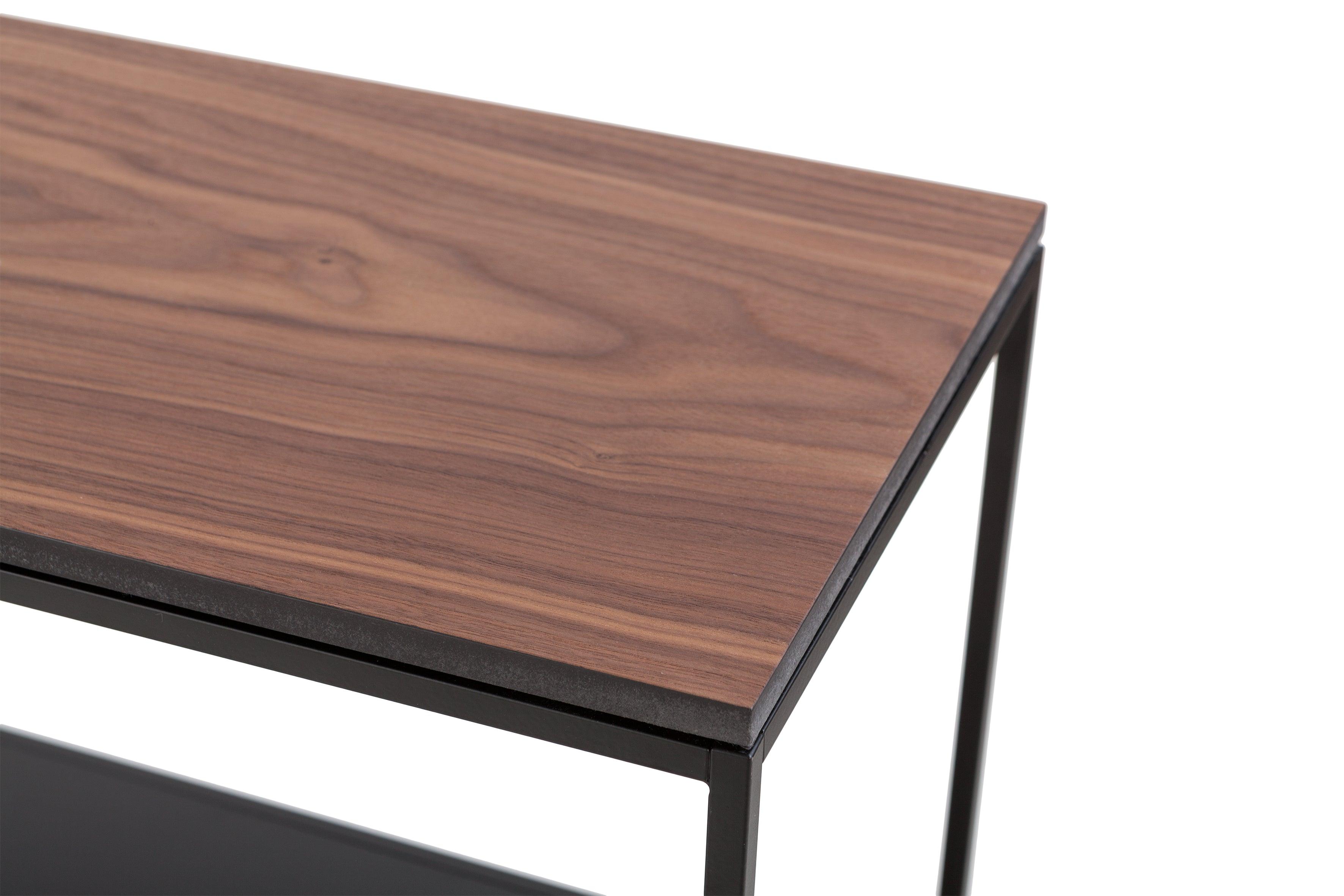 DOUBLE console American walnut - Eye on Design