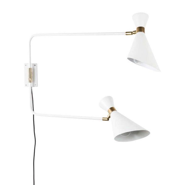 Double Shady wall lamp is an amazing combination of two twin shades, which together create something special and give double light. The metal base and brass accessories form a very elegant whole together. A modern living room is calling for hanging this headlight. Any room that needs lighting will definitely like its design, putting everyone in admiration and admiration.