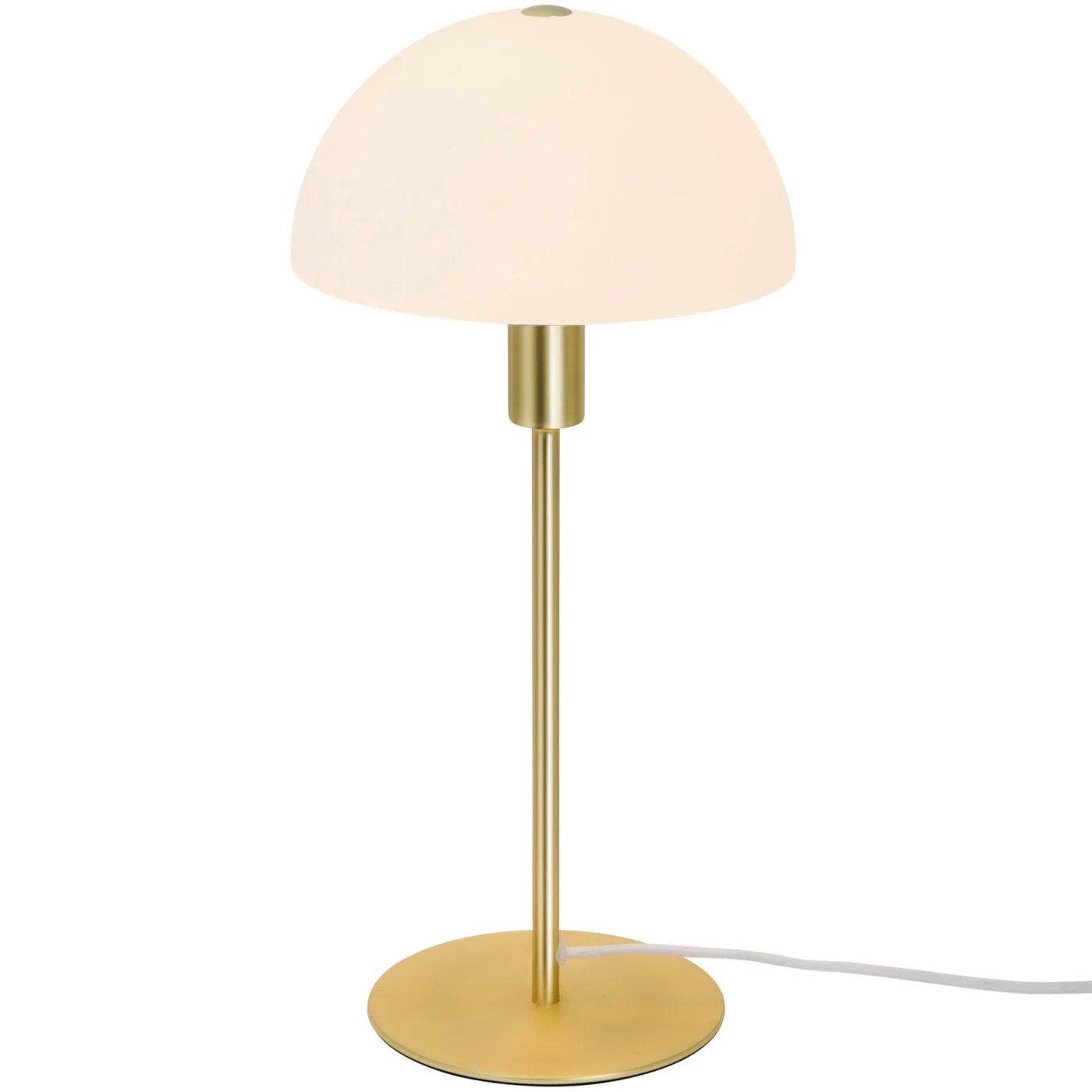 ELLEN Table lamp, gold with glass diffuser - Eye on Design