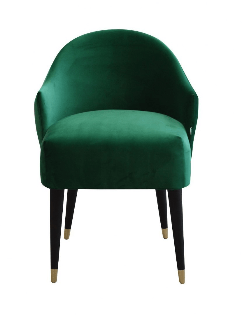 EMI VELVET armchair, gold, Happy Barok, Eye on Design