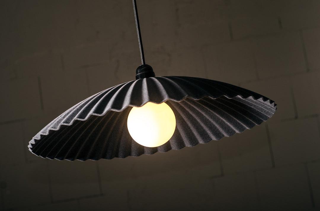 FALA velvet pendant lamp - Eye on Design