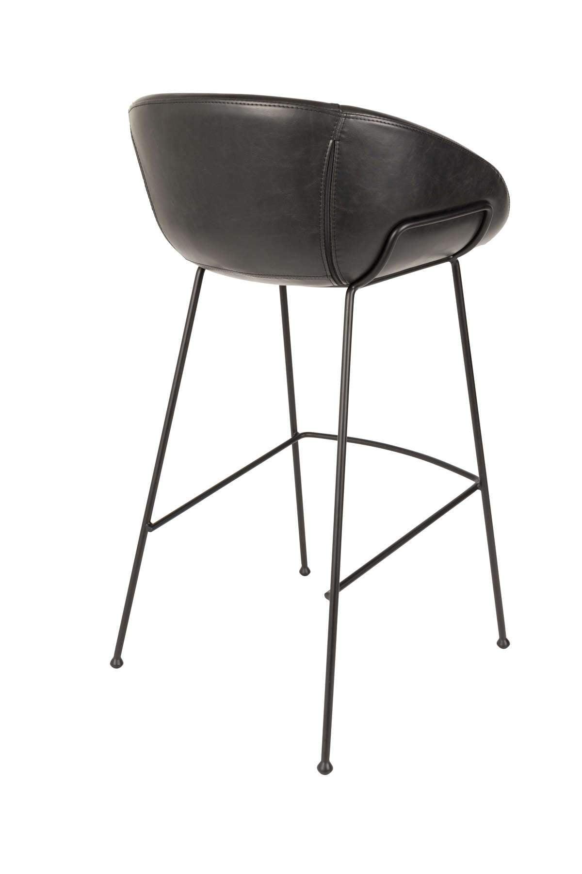 FESTON bar stool black, Zuiver, Eye on Design