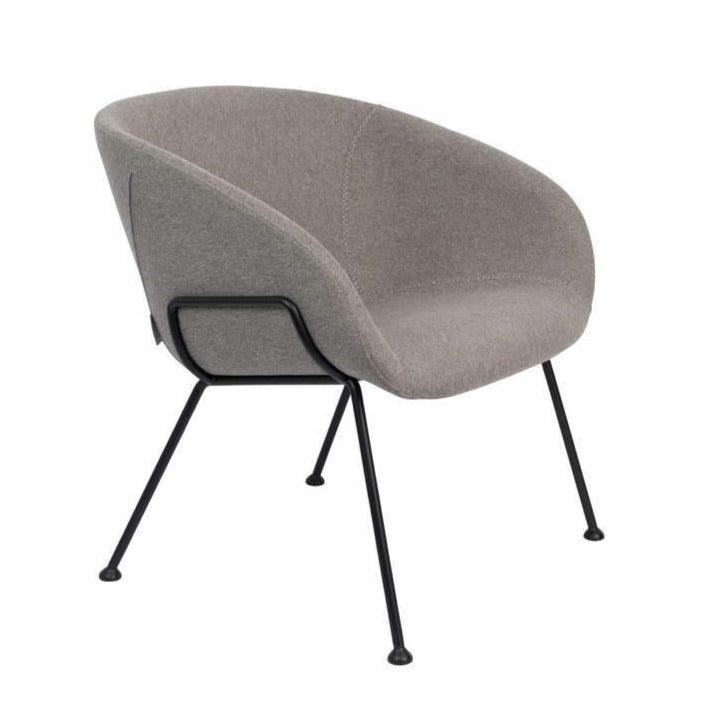 FESTON lounge armchair grey - Eye on Design