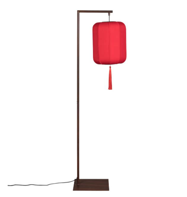SUONI floor lamp red, Dutchbone, Eye on Design