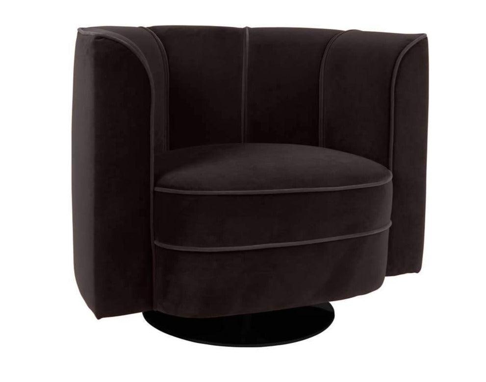 FLOWER armchair black - Eye on Design