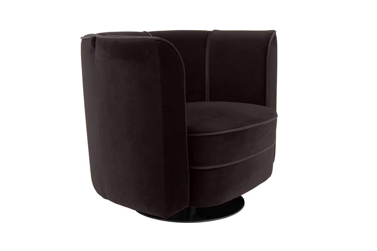 FLOWER armchair black - Eye on Design