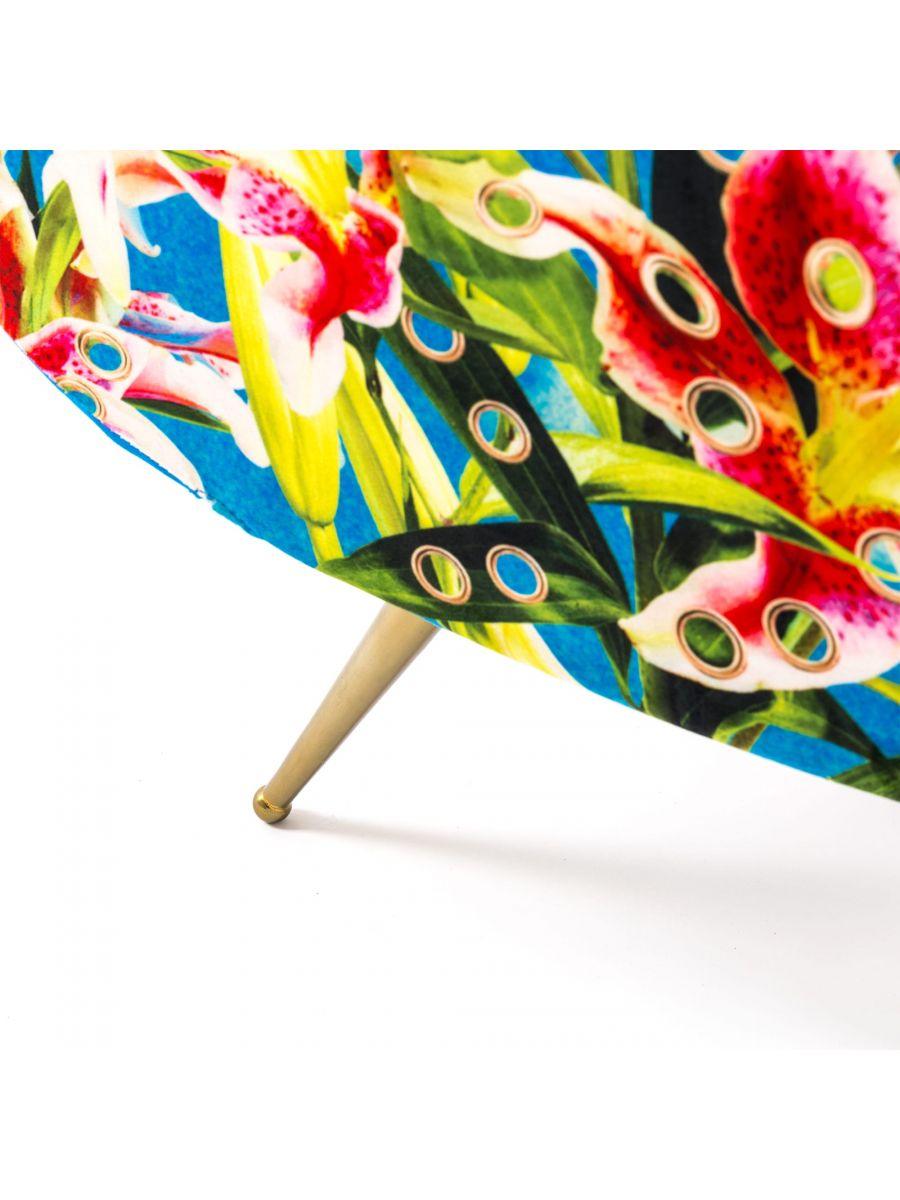 FLOWERS armchair blue - Eye on Design